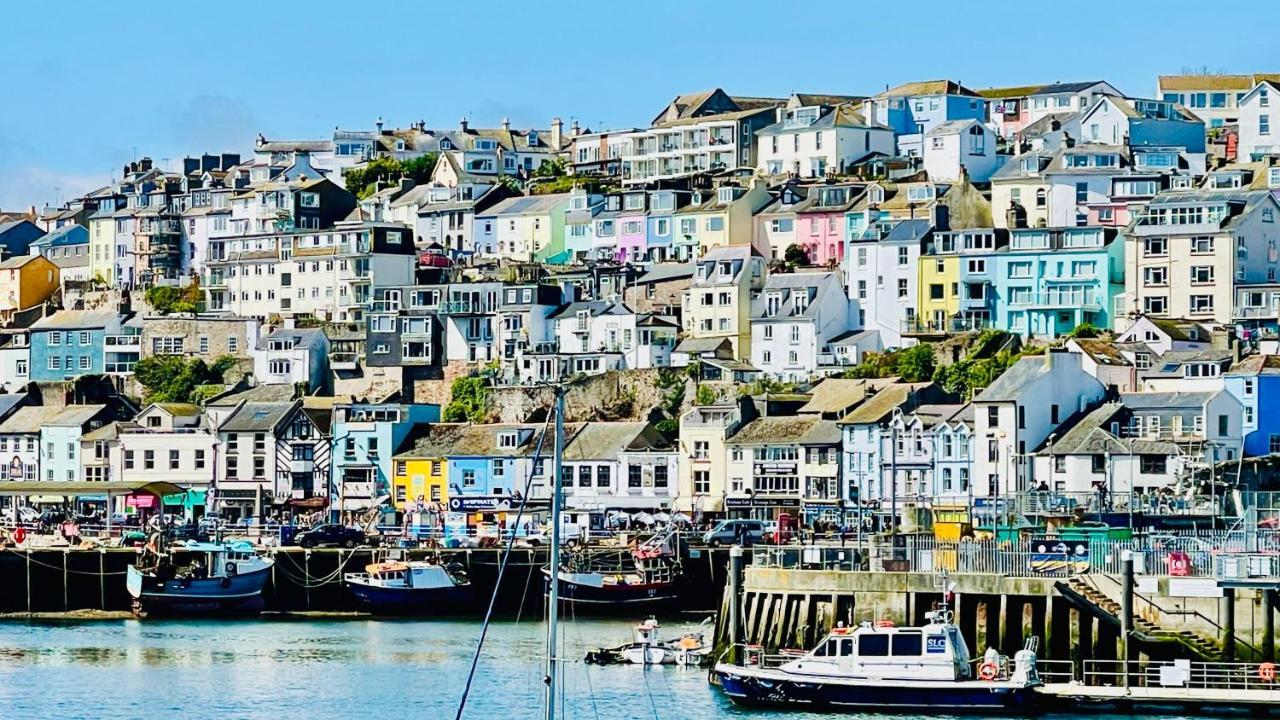 Greenswood House - Bohemian Victorian Family Home With Hot Tub In South Devon Fishing Village Brixham Bagian luar foto