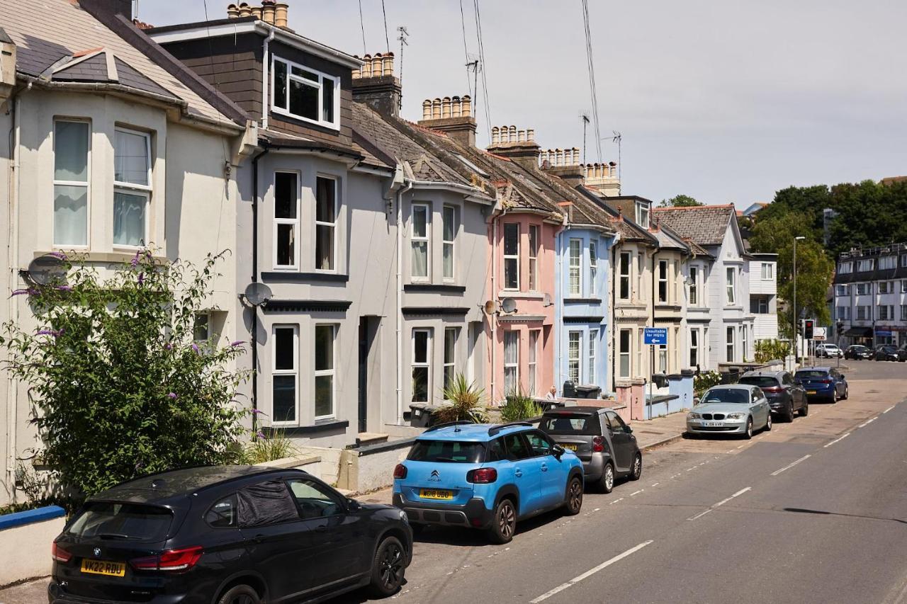 Greenswood House - Bohemian Victorian Family Home With Hot Tub In South Devon Fishing Village Brixham Bagian luar foto